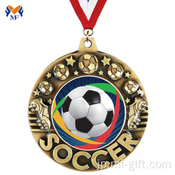 安いサッカースポーツは、販売のためのサッカーメダルをトロフィーします